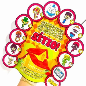 Luva Conhecendo os Amigos do Sítio