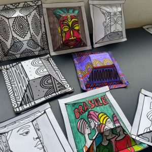 Atividade Moldes 3D Arte Africana