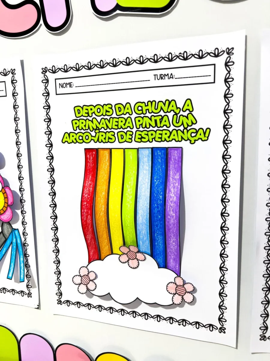 Painel Primavera com Quatro Atividades - Image 6