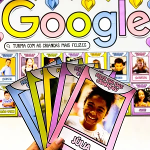 Painel Google Dia das Crianças Editável