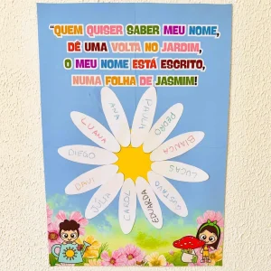 Painel Interativo Flor dos Nomes