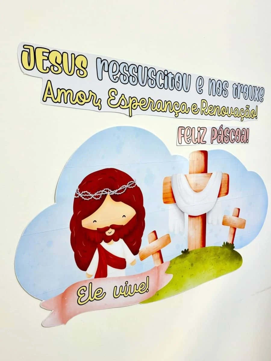 Painel Educativo Páscoa Cristã - Image 6