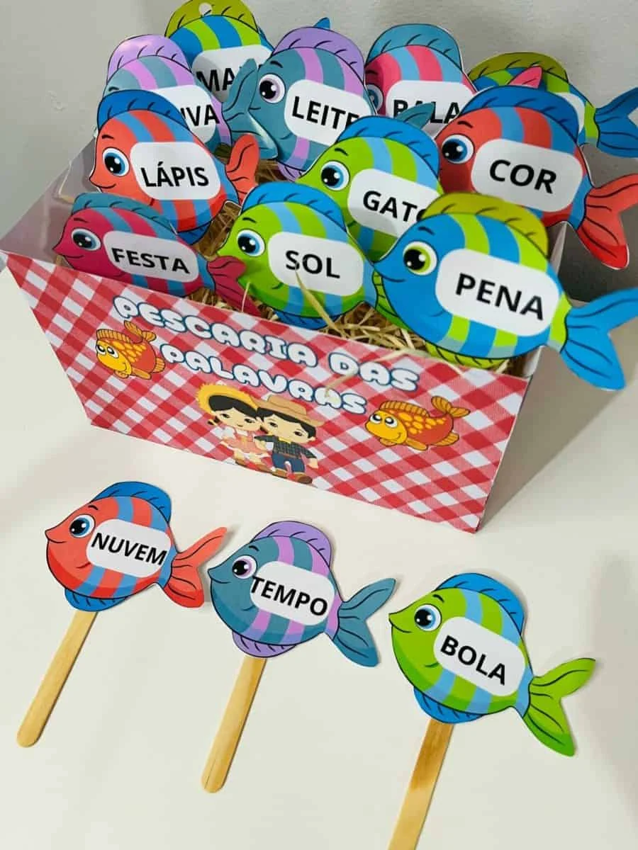 Pescaria das Palavras com 60 Peixinhos - Image 4