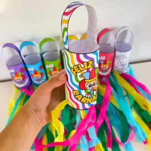 Atividade Pipa de Mão para Carnaval