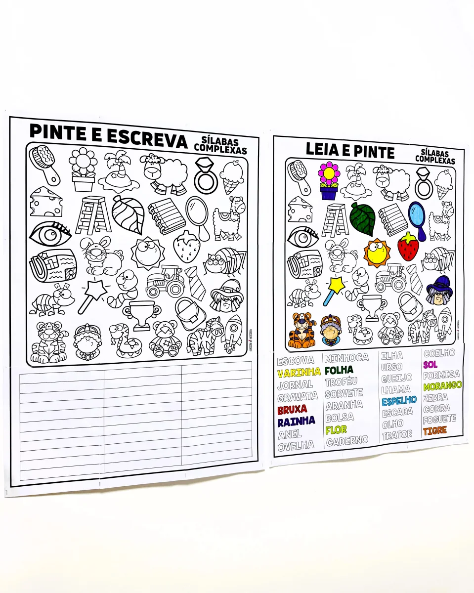 Pôster Interativo de Palavras para Alfabetização - Image 7
