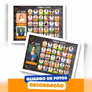 Quadro de Fotos de Recordação