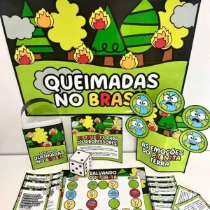 Kit Queimadas no Brasil com Quatro Recursos