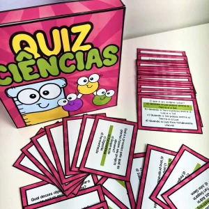 Quiz de Ciências com 36 Fichas