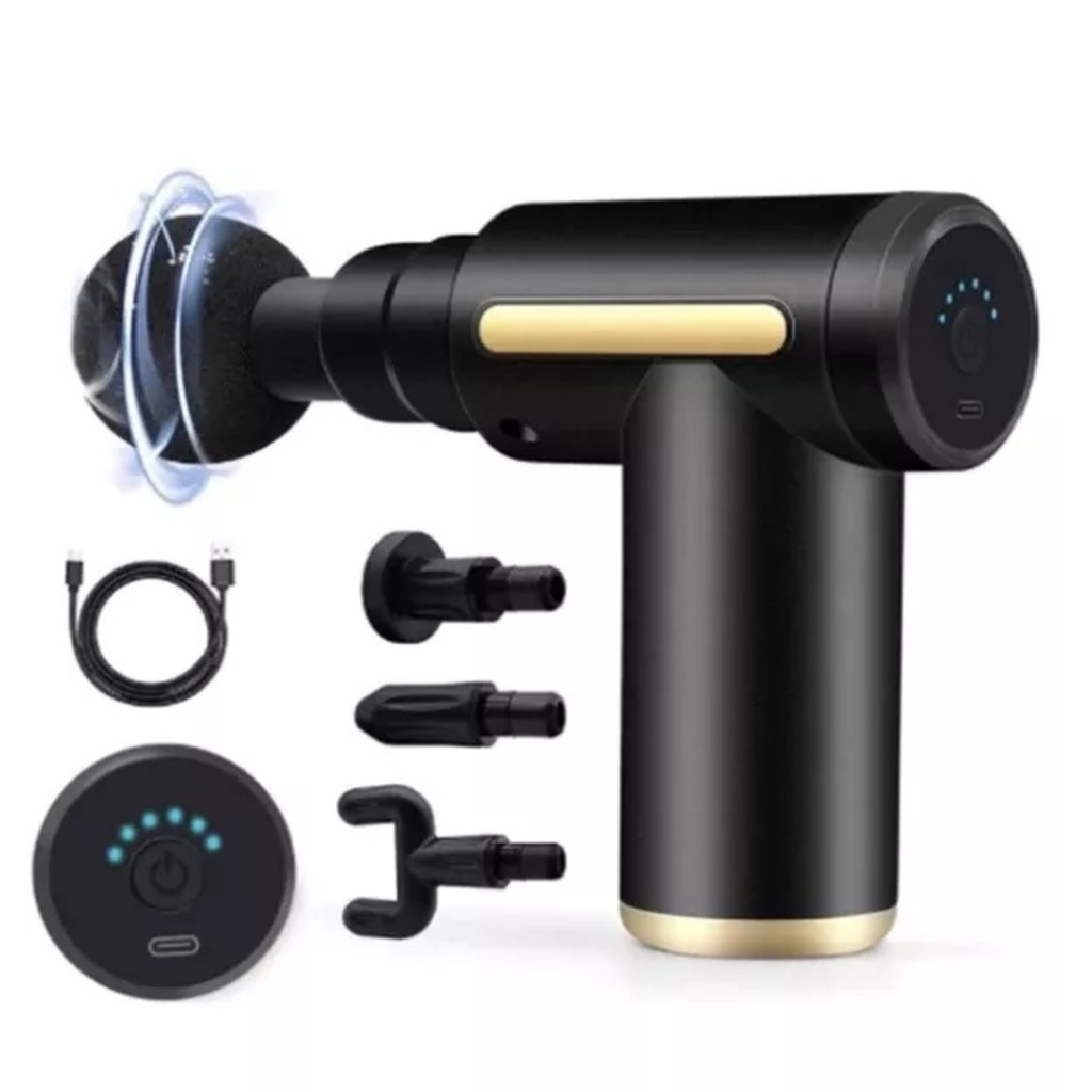 Pistola de massagem elétrica, massageador de tecidos profundos ANJGG - Image 4