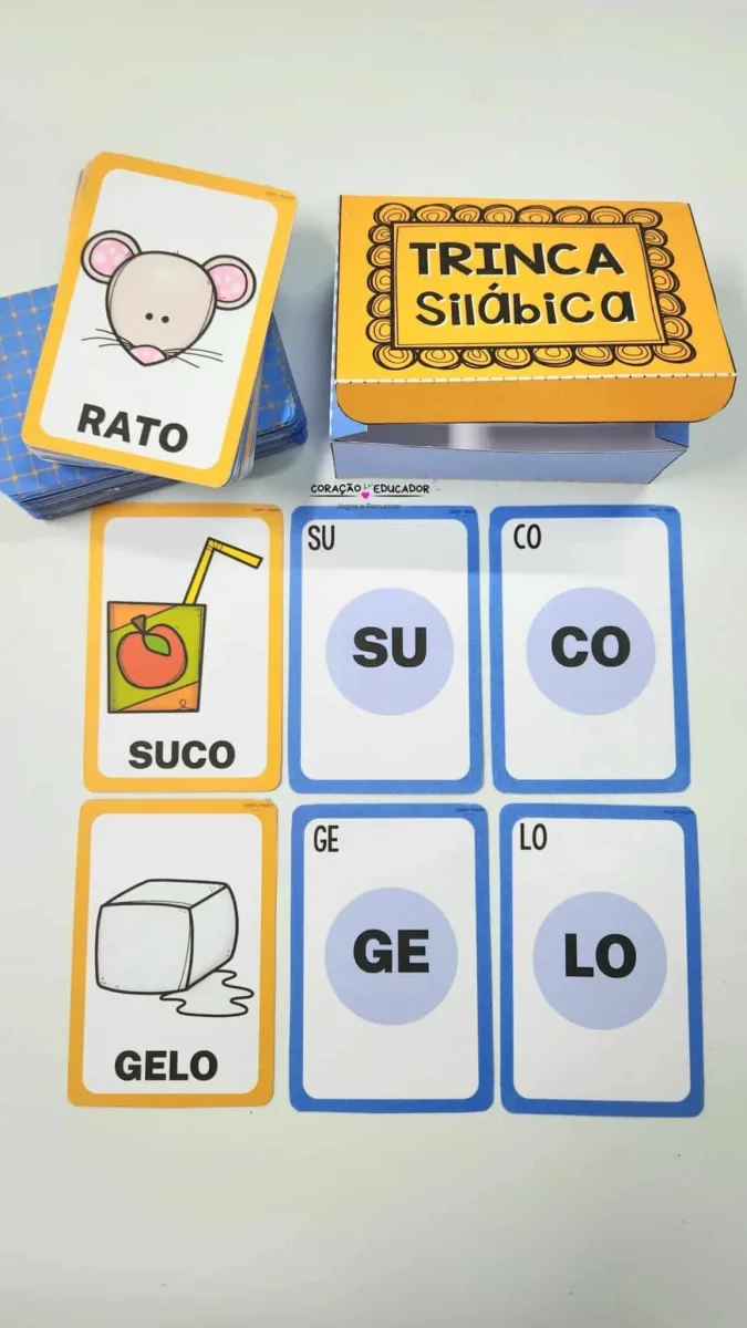 Jogo Trinca Silábica com 38 Cartinhas - Image 7
